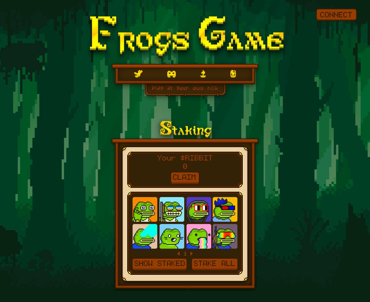 NFT Staking Platform - €4M+ Volume