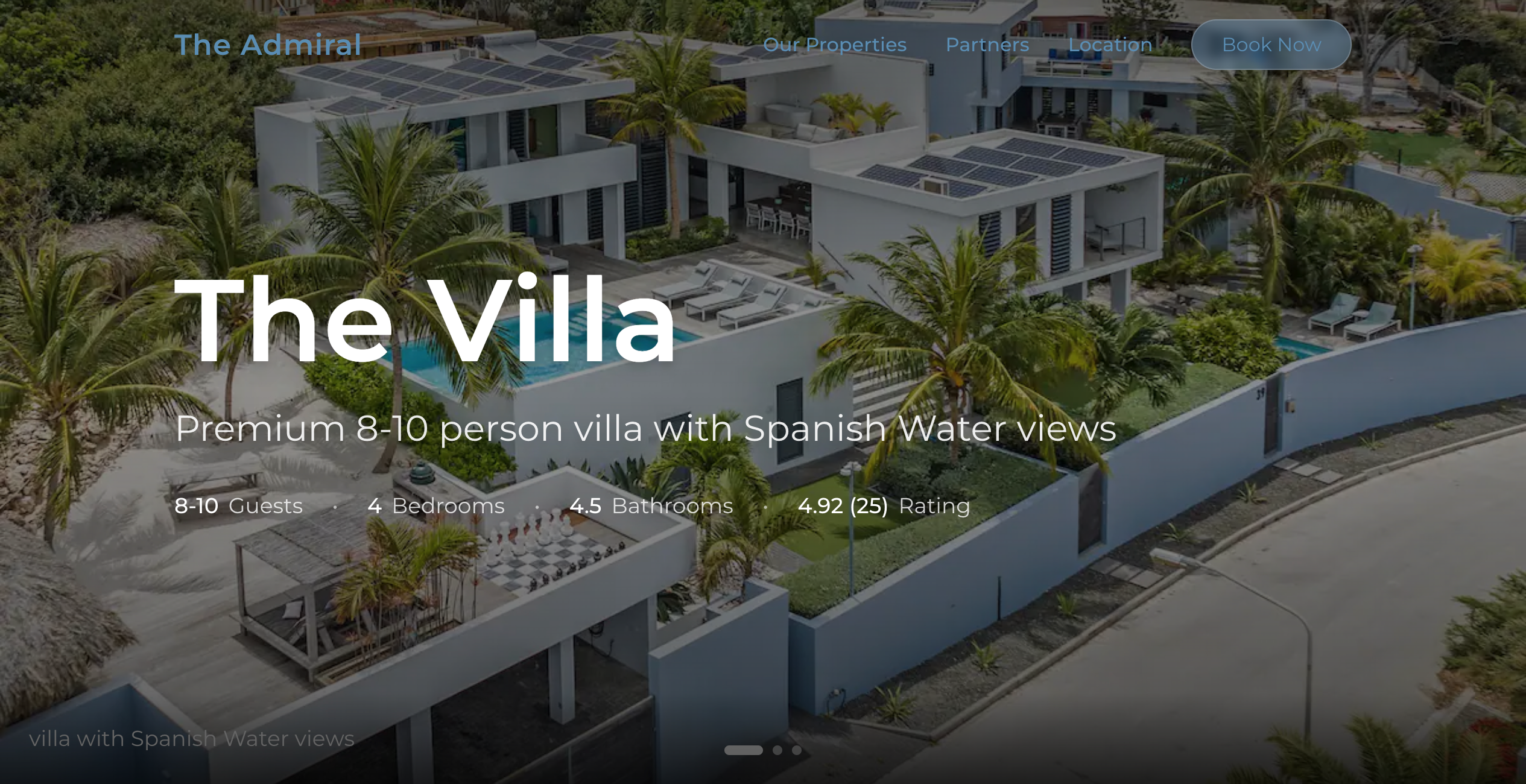 Vacation rental website